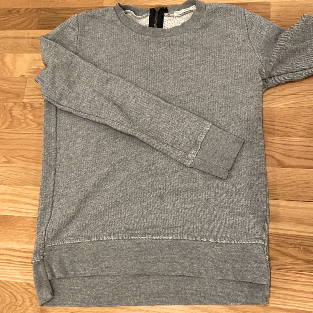 Marine Layer, XS Navy/White sweatshirt, zipper in back